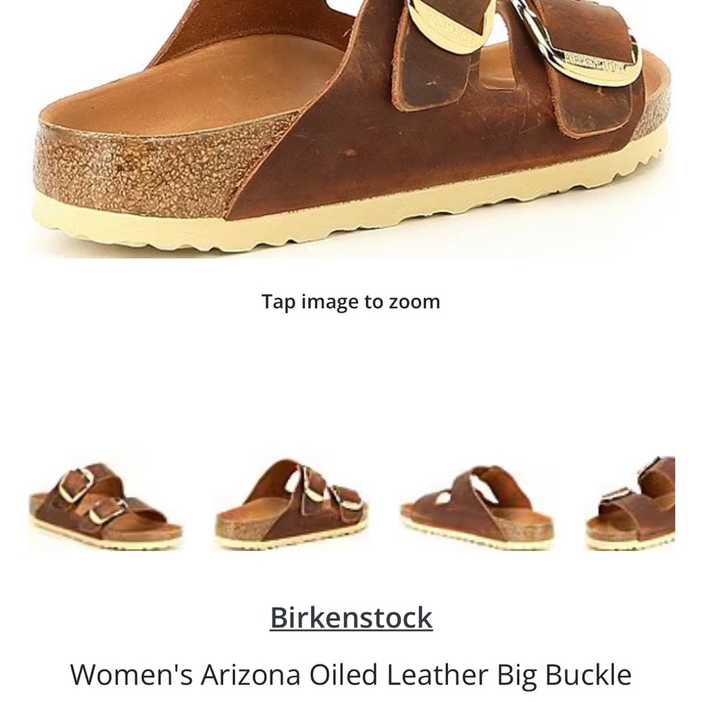 Birkenstock Arizona Brown Leather Sandals